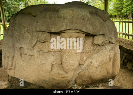 Zoomorph G.  Quiriguá, Guatemala. Stock Photo