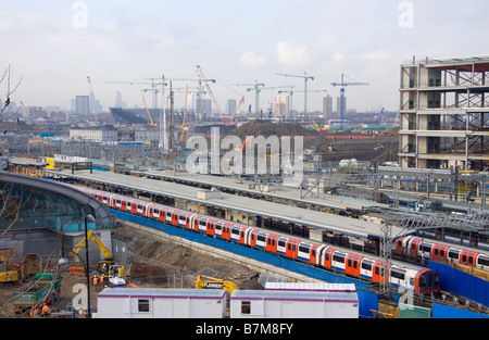 Stratford railway station Newham East London Stock Photo