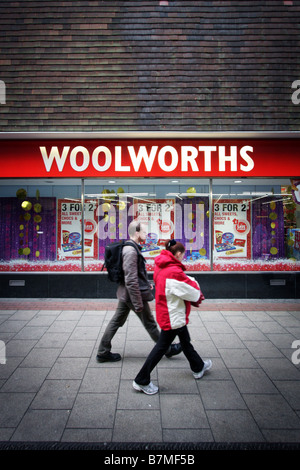 Woolworths store in Abingdon Oxfordshire Stock Photo