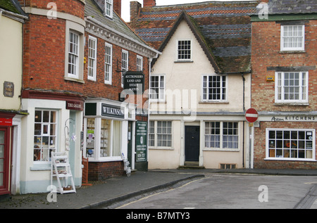 Winslow Market Square Buckinghamshire England Stock Photo