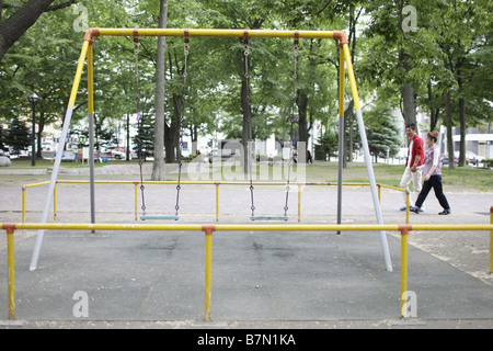 Swing Set Stock Photo