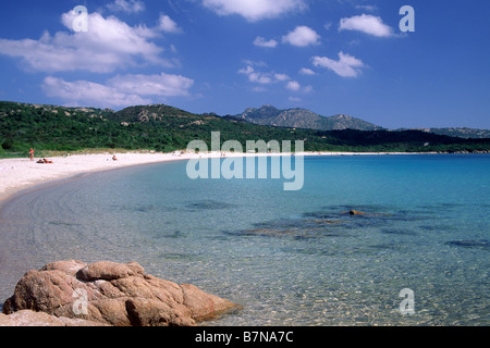 Italy, Sardinia, Costa Smeralda, Liscia Ruja beach Stock Photo