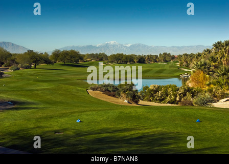 Desert Willow Golf resort Palm Desert CA near Palm Springs CA California Scenic Stock Photo