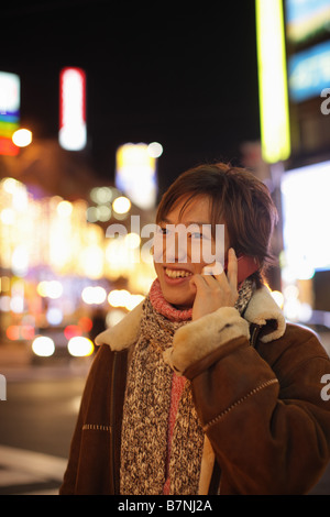 Man talking on cell phone Stock Photo