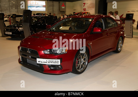 Mitsubishi Lancer Evolution Moscow International Automobile Salon' 2008 Stock Photo