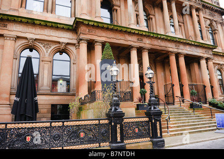 Outside of the luxurious Merchant Hotel, Belfast Stock Photo