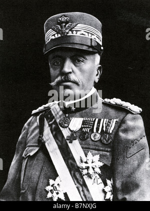 LUIGI CADORNA  1850 -  1928 Field Marshall and Italian Army commander in the First World War Stock Photo