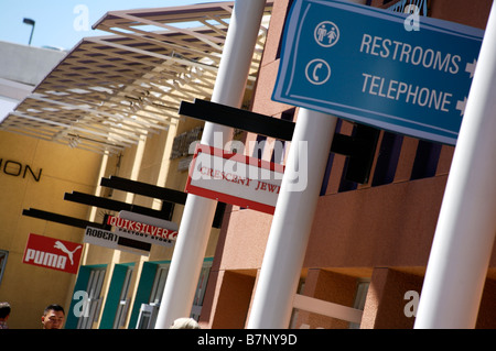 Photo Taken Premium Outlet North In Las Vegas Stock Photo