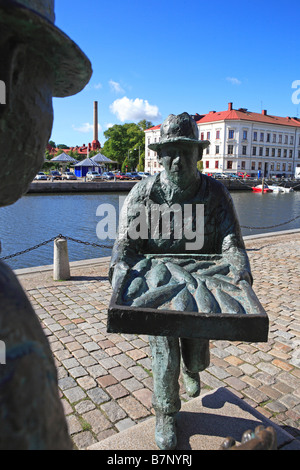 Sweden, Gothenburg, Feskekorka Fish Market Stock Photo