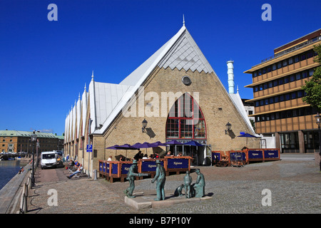 Sweden, Gothenburg, Feskekorka Fish Market, 'the Fish Church' Stock Photo