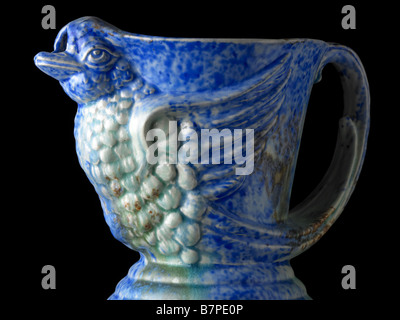 art deco pottery jug Stock Photo