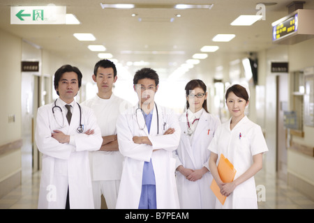 Doctors and nurses Stock Photo