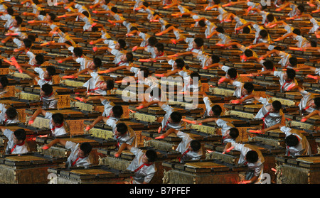 BEIJING OLYMPIC GAMES 2008 OPENING CEREMONY Stock Photo