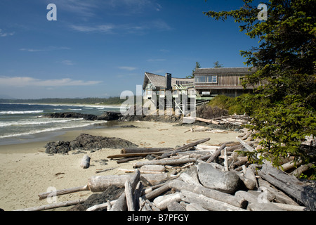 BRITISH COLUMBIA - The Wickaninnish Center in Pacific Rim National Park Reserve on the west coast of Vancouver Island. Stock Photo