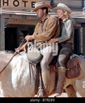 La bataille de la vallée du diable Duel at Diablo  Year: 1966 - usa James Garner, Bibi Andersson  Director: Ralph Nelson Stock Photo