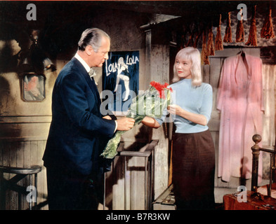 The Blue Angel  Year: 1959 USA Curd Jürgens, May Britt  Directed by Edward Dmytryk Stock Photo