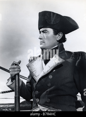 Captain Horatio Hornblower  Year: 1951 USA Gregory Peck  Director: Raoul Walsh Stock Photo