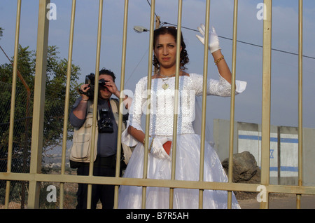 The Syrian Bride Ha-Kala Ha-Surit Year: 2004  Clara Khoury,  Director: Eran Riklis Shooting picture Stock Photo