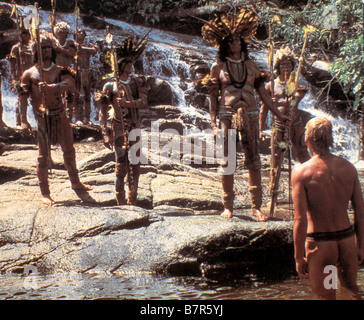 La forêt d'emeraude The Emerald Forest  Year: 1985 - uk Charley Boorman  Director: John Boorman Stock Photo