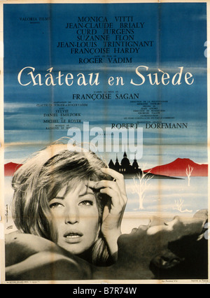 Château en Suède  Nutty, Naughty Chateau  Year: 1963 France / Italy Director: Roger Vadim Movie poster (Fr) Stock Photo