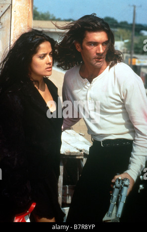 Desperado Desperado  Year: 1995 USA / Mexico Antonio Banderas, Salma Hayek  Director: Robert Rodriguez Stock Photo