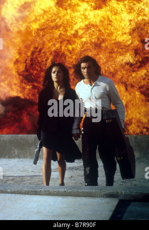 Desperado Desperado  Year: 1995 USA / Mexico Antonio Banderas, Salma Hayek  Director: Robert Rodriguez Stock Photo