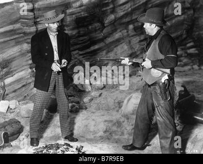 The Outlaw  Year: 1943  Director: Howard Hughes Walter Huston, Thomas Mitchell Stock Photo