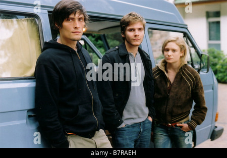 The Edukators Die fetten Jahre sind vorbei Year: 2004 - germany Stipe Erceg, Julia Jentsch, Daniel Brühl  Director: Hans Weingartner Stock Photo