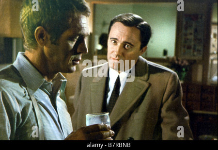 Bullitt  Year: 1968  USA Steve McQueen, Robert Vaughn  Director: Peter Yates Stock Photo