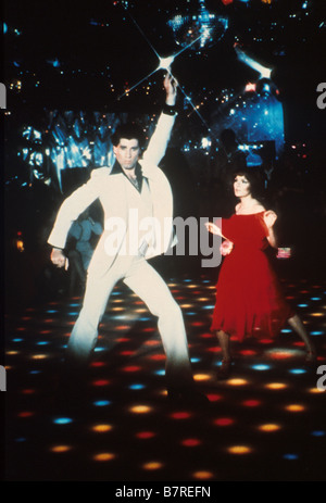Saturday Night Fever  Year: 1977 USA John Travolta, Karen Lynn Gorney  Director: John Badham Stock Photo