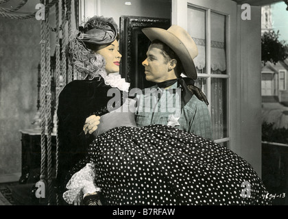 L'etoile brisee Ride a Crooked Trail  Year: 1958 USA Gia Scala, Audie Murphy  Director: Jesse Hibbs Stock Photo