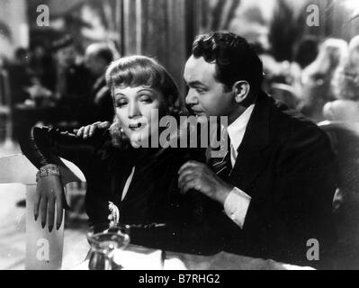 L'entraineuse fatale Manpower  Year: 1941 USA Marlene Dietrich, Edward G. Robinson  Director: Raoul Walsh Stock Photo