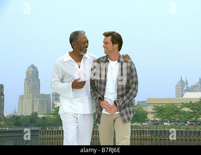 Bruce Almighty Year: 2003 USA Jim Carrey, Morgan Freeman  Director:Tom Shadyac Stock Photo