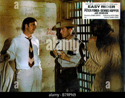 Easy Rider  Year: 1969 USA Jack Nicholson  Director: Dennis Hopper Stock Photo