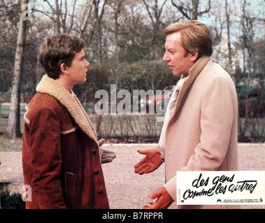 Ordinary People  Year: 1980 USA Director: Robert Redford Donald Sutherland, Timothy Hutton Stock Photo