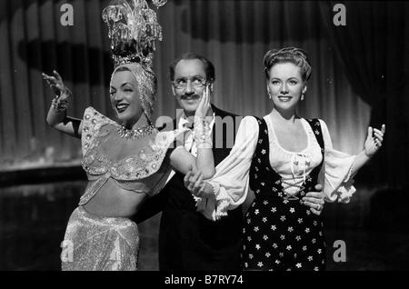 Copacabana Copacabana  Year: 1947 USA Groucho Marx, Carmen Miranda,  Director: Alfred E. Green Stock Photo