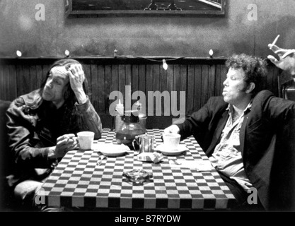 Coffee and cigarettes Year: 2004 USA Iggy Pop, Tom Waits  Director: Jim Jarmusch Stock Photo