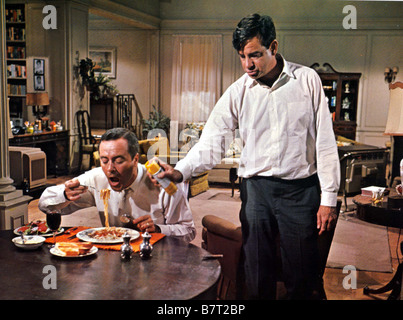 The Odd Couple Year: 1968 USA Jack Lemmon, Walter Matthau  Director: Gene Saks Stock Photo