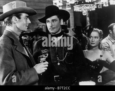 La caravane heroique Virginia City  Year: 1940 USA Randolph Scott, Errol Flynn, Miriam Hopkins  Director: Michael Curtiz Stock Photo