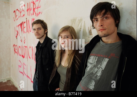 The Edukators Die fetten Jahre sind vorbei Year: 2004 - germany Stipe Erceg, Julia Jentsch, Daniel Brühl  Director: Hans Weingartner Stock Photo