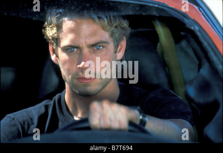The Fast and the Furious  Year: 2001 USA Paul Walker  Director: Rob Cohen Stock Photo