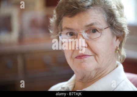 Sixty five year old woman portrait Stock Photo