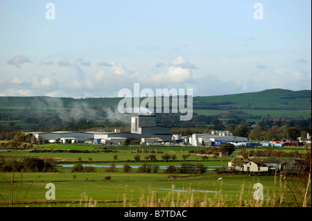 The Arla Foods and Cheese Company creamery at Lockerbie Dumfries and Galloway, Lochmaben Stock Photo
