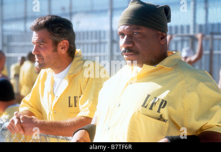 Out of Sight  Year: 1998  USA George Clooney, Ving Rhames Director: Steven Soderbergh Stock Photo