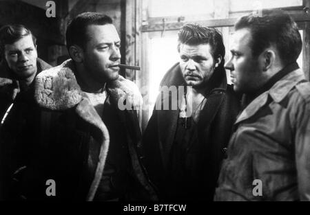 Stalag 17  Year: 1953 USA William Holden, Peter Graves  Director: Billy Wilder Stock Photo