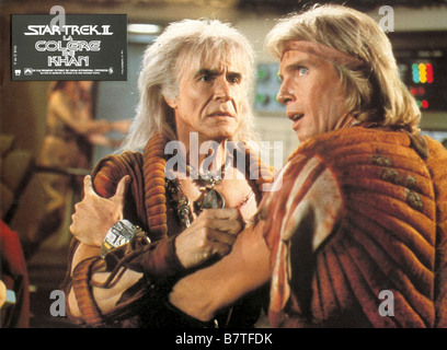 Star Trek The Wrath of Khan Year: 1982 USA Director: Nicholas Meyer Ricardo Montalban Stock Photo