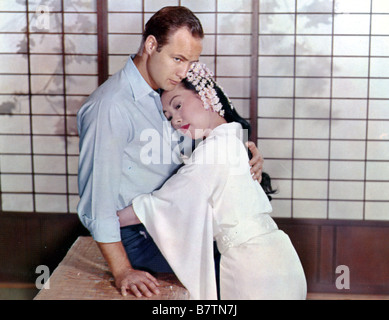 Sayonara Sayonara  Year: 1957 USA Marlon Brando, Miiko Taka  Director: Joshua Logan Stock Photo