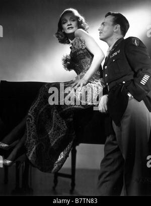 A Foreign Affair Year: 1948 USA Marlene Dietrich, John Lund  Director: Billy Wilder Stock Photo