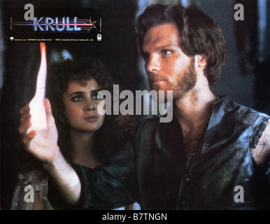 Krull Krull  Year: 1983 - uk Ken Marshall Lysette Anthony  Director: Peter Yates Stock Photo