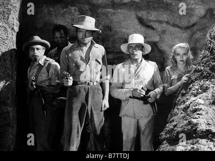 King Solomon's Mines  Year: 1937 UK Director: Robert Stevenson Paul Robeson , Cedric Hardwicke , Roland Young , Anna Lee , John Loder Stock Photo